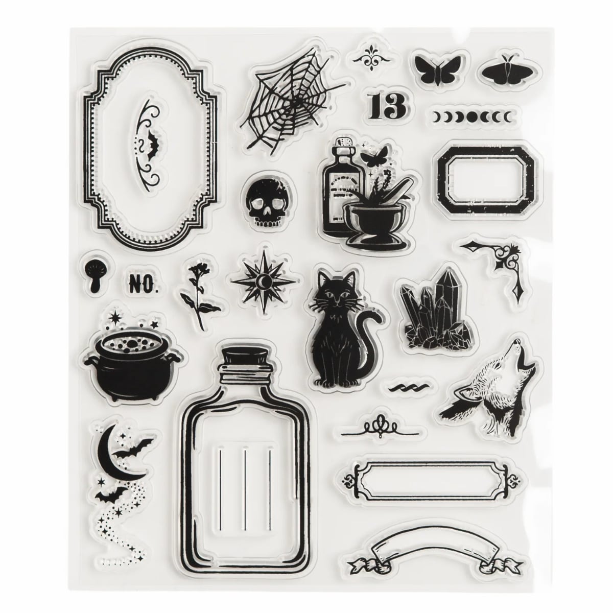 Archer & Olive Stamp Set - Mystic Magic