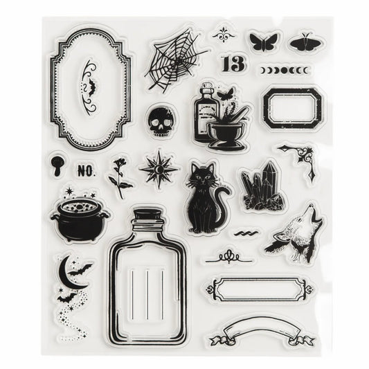 Archer & Olive Stamp Set - Mystic Magic