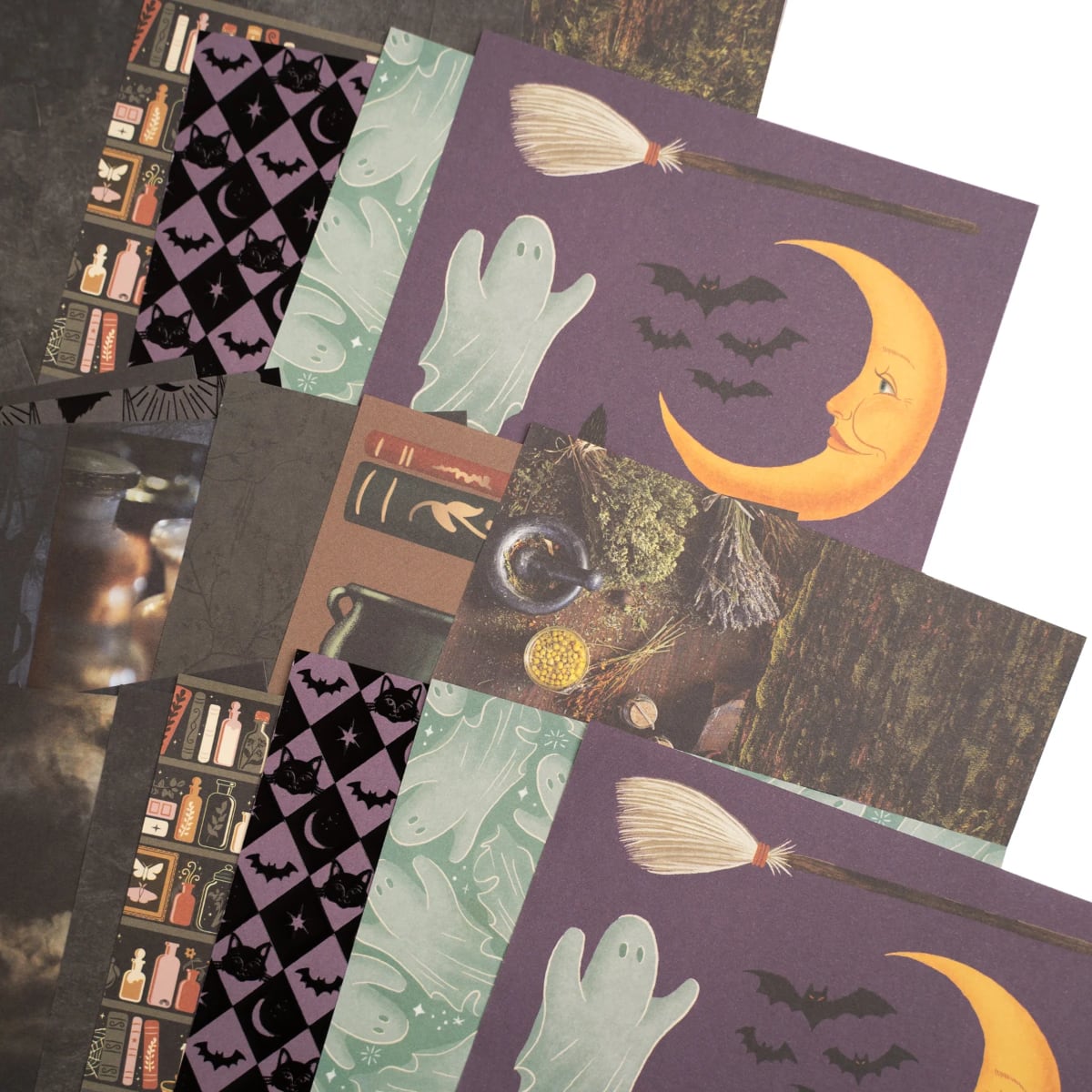 Archer & Olive Mystic Magic Collage Paper - Detail