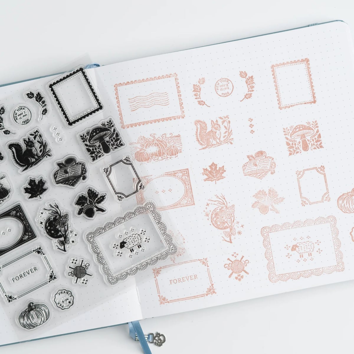 Archer & Olive Stamp Set - Quiet Corners - Sfeerfoto
