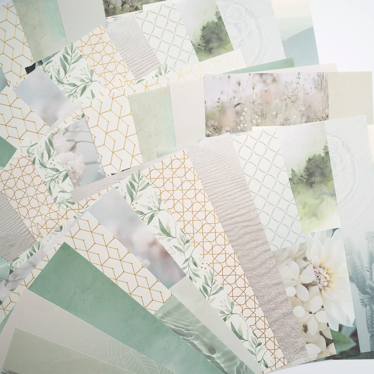 Archer & Olive Forest Soft Nature Collage Paper Pad