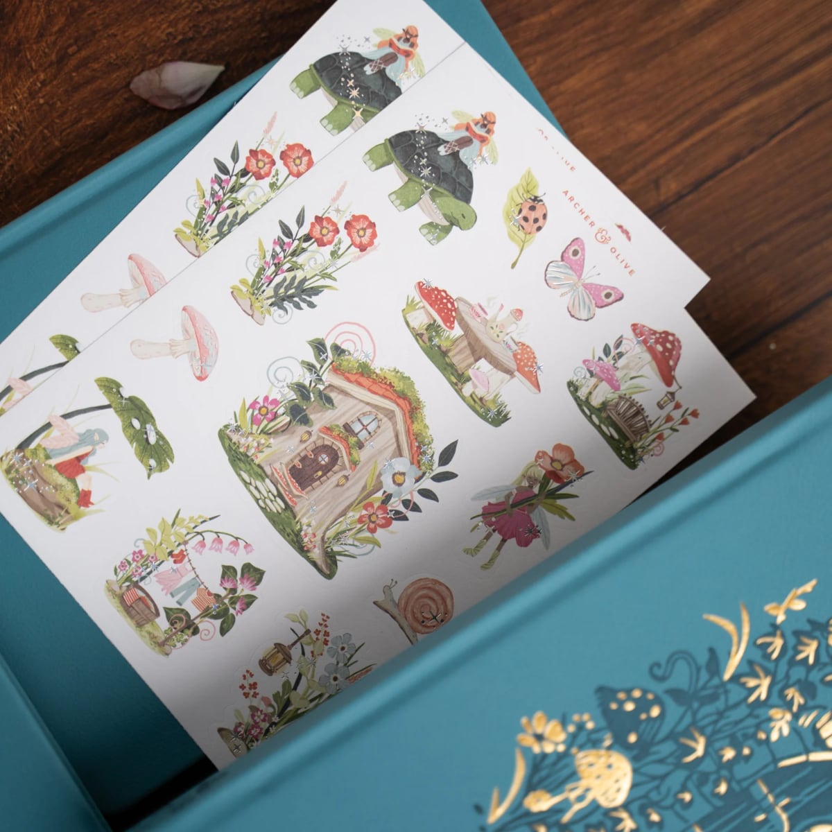 Archer & Olive Stickers - Fairy House - Sfeerfoto