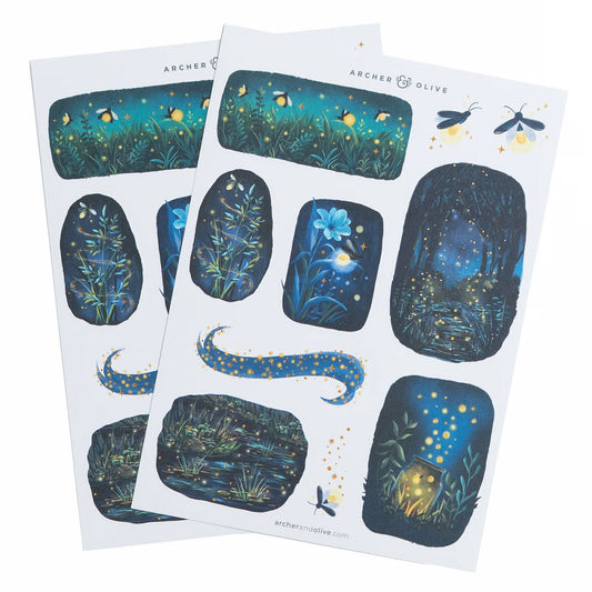 Archer & Olive Stickers - Firefly Night