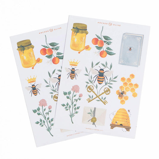 Archer & Olive Stickers - Keeper of the Bees