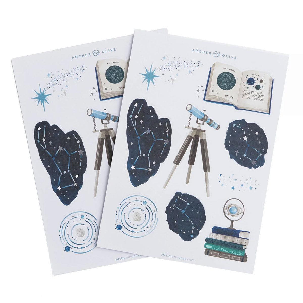 Archer & Olive Stickers - Meteor Shower