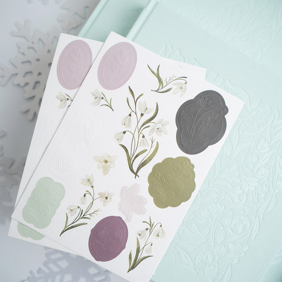 Archer & Olive Stickers - Snowdrops