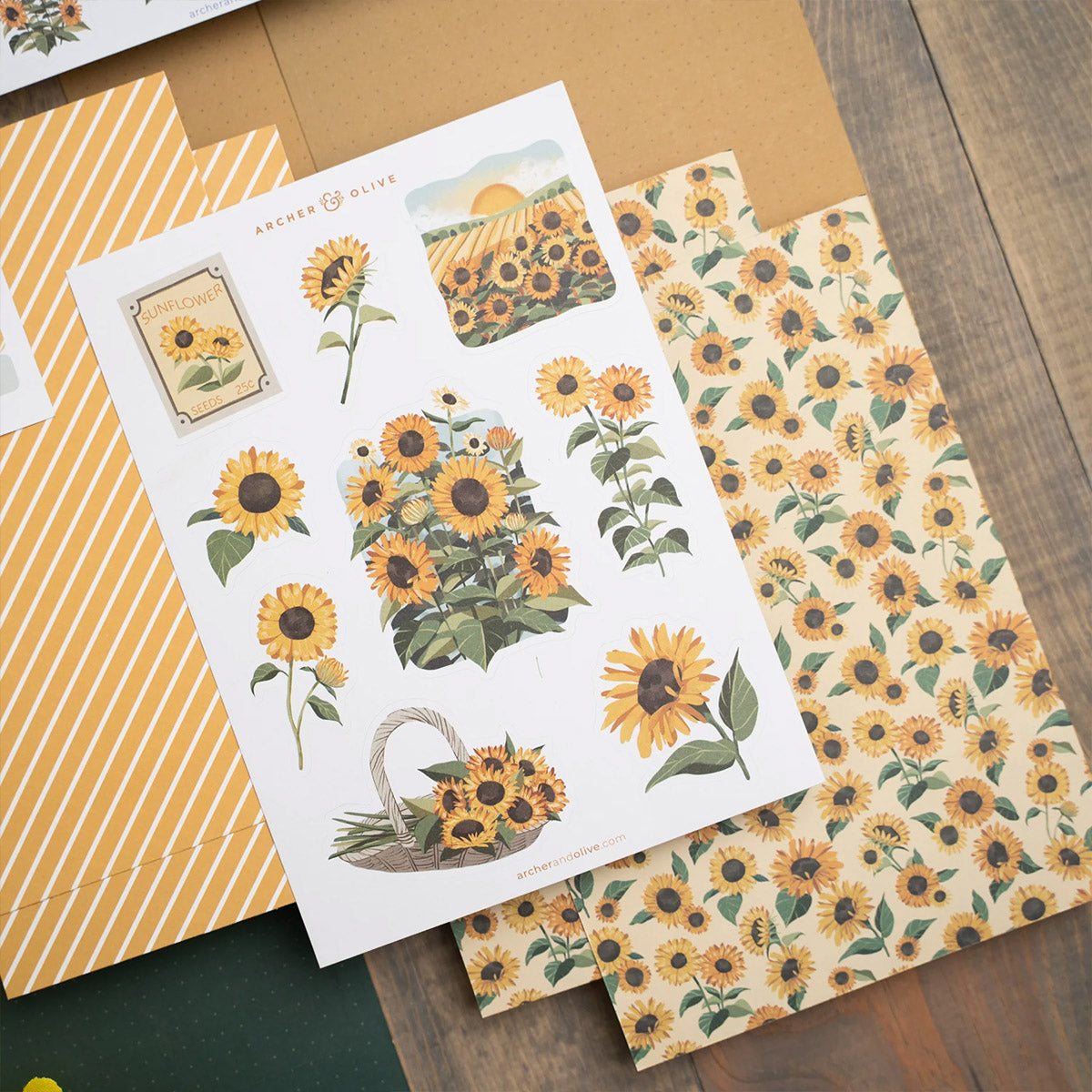 Archer & Olive Sunflower Field Kit