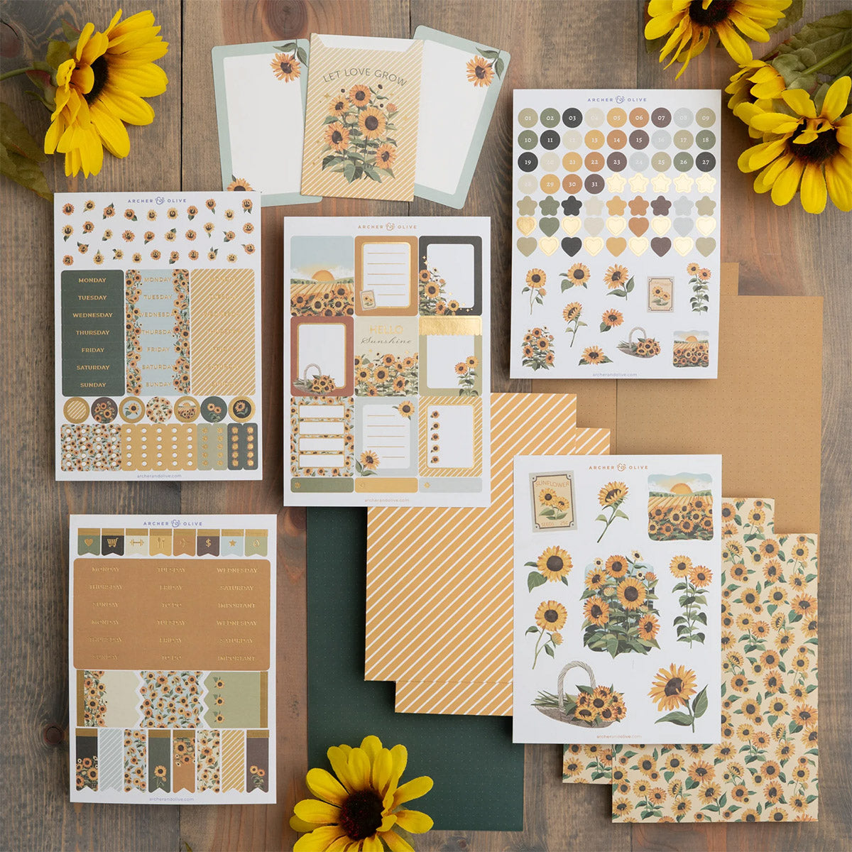 Archer & Olive Sunflower Field Kit