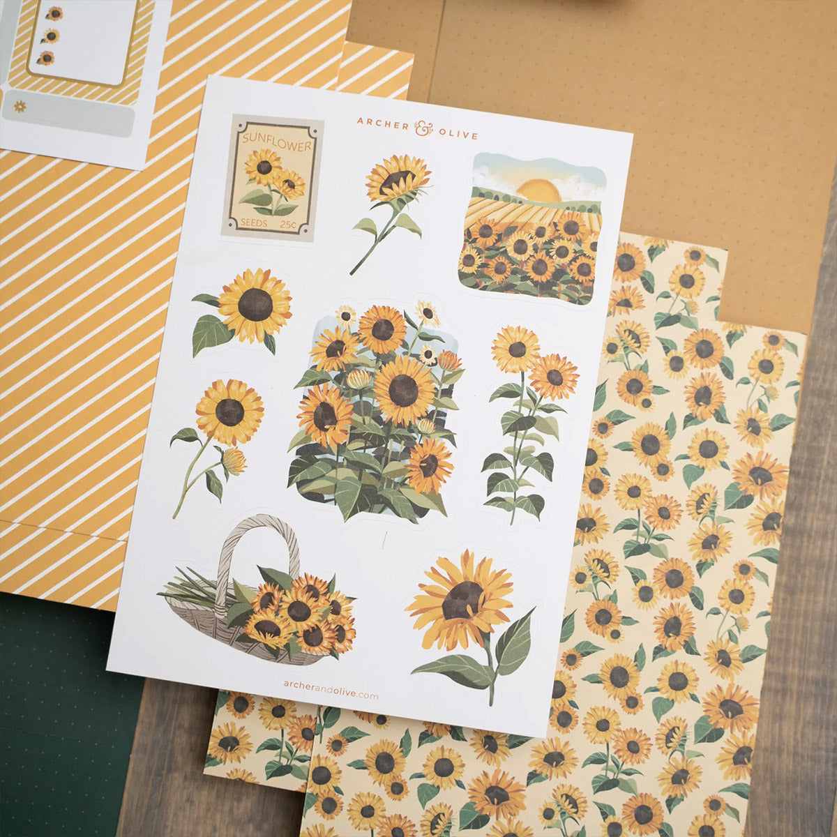 Archer & Olive Sunflower Field Kit