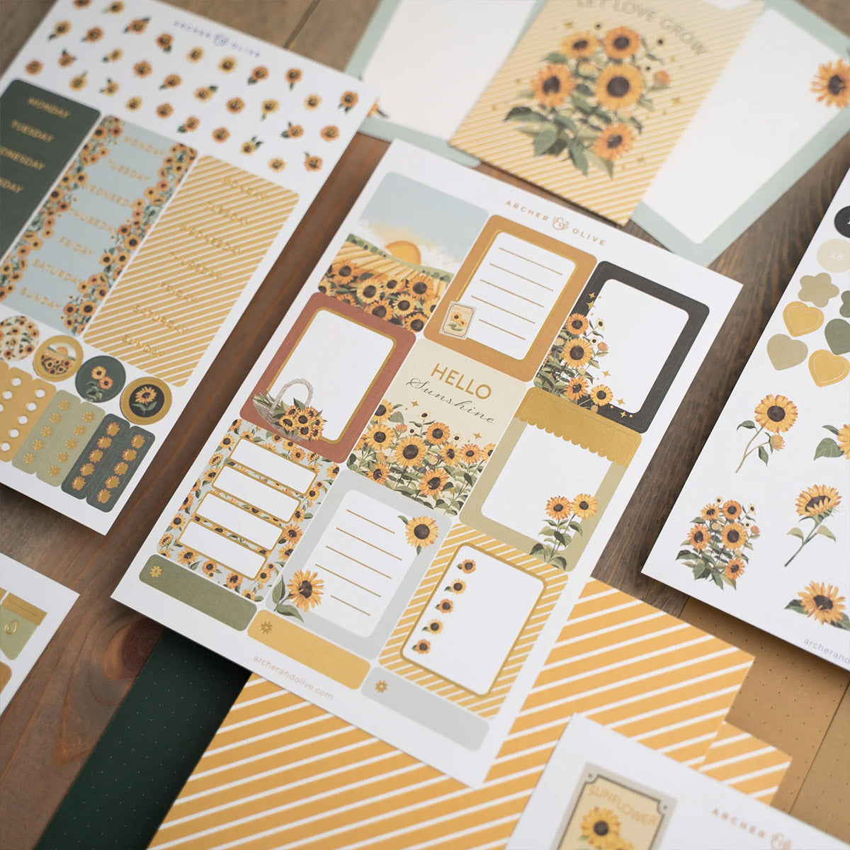 Archer & Olive Sunflower Field Kit