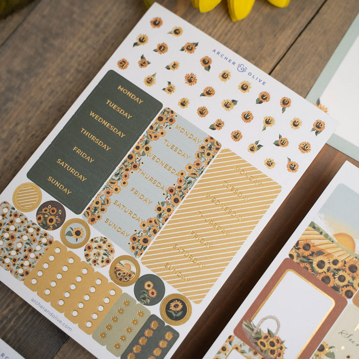 Archer & Olive Sunflower Field Kit