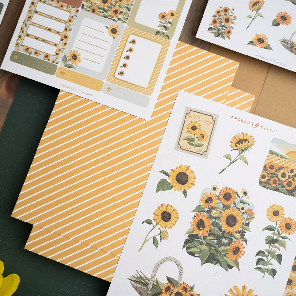 Archer & Olive Sunflower Field Kit