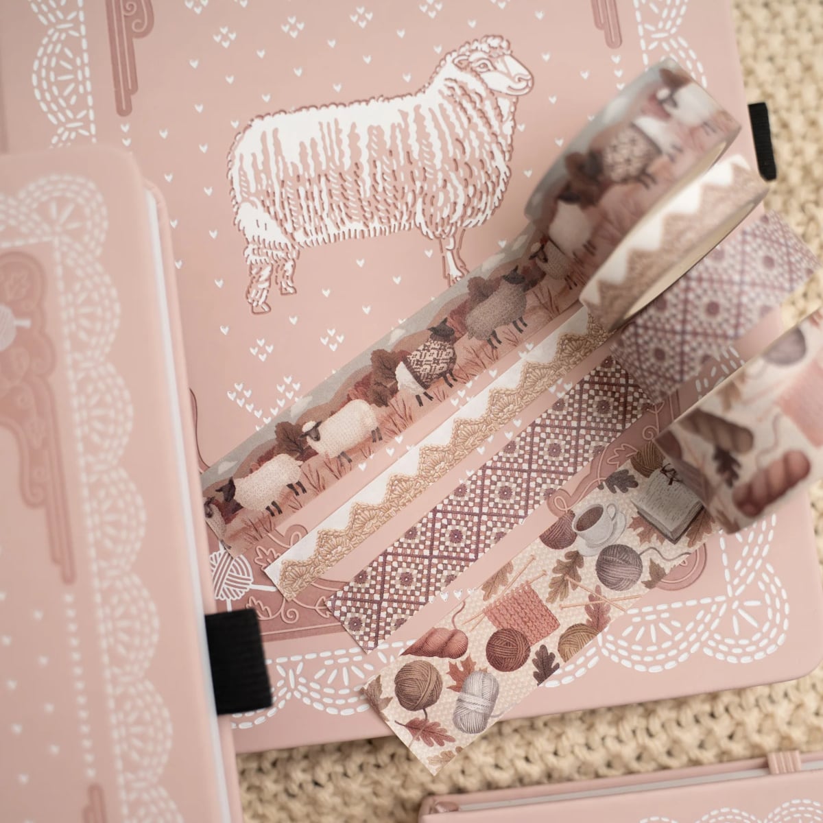 Archer & Olive Washitape - Homespun - Sfeerfoto