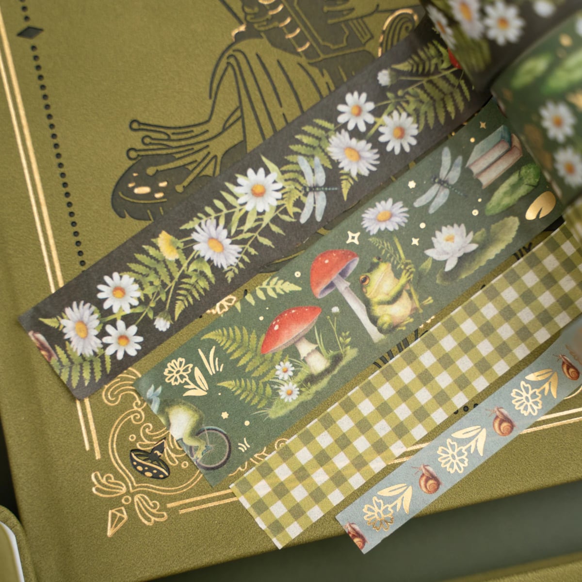 Archer & Olive Washitape - Literary Frog - Sfeerfoto