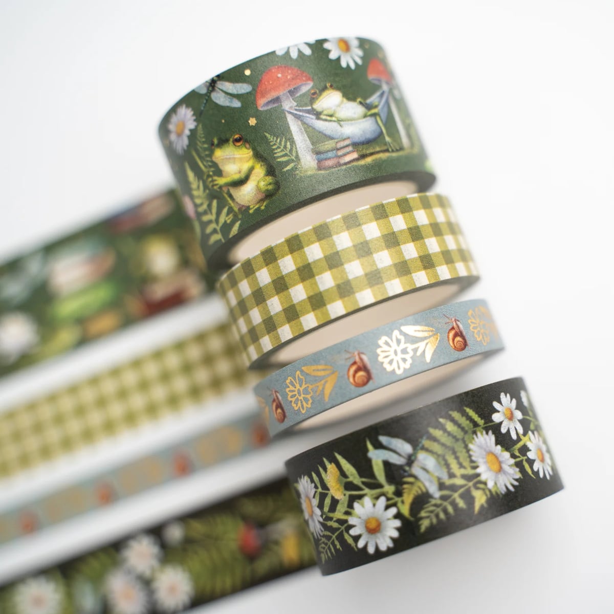 Archer & Olive Washitape - Literary Frog - Detailfoto