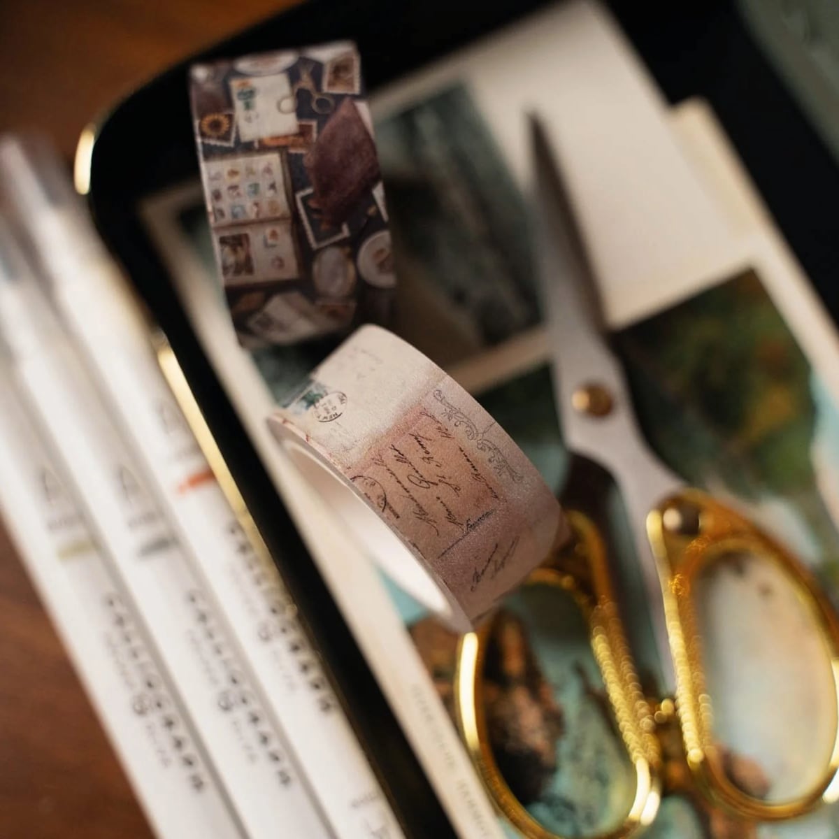 Archer & Olive Washitape - Stamp Collector - Sfeerfoto
