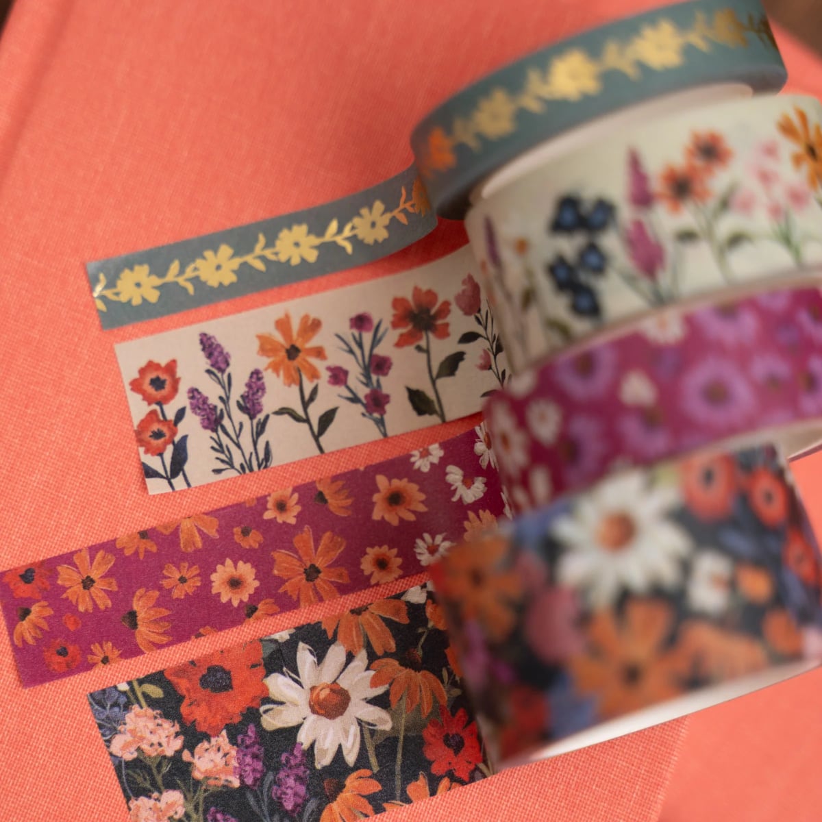 Archer & Olive Washitape - Wildflowers - Sfeerfoto