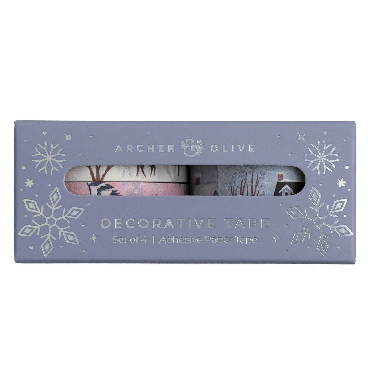 Archer & Olive Washitape Winter Village