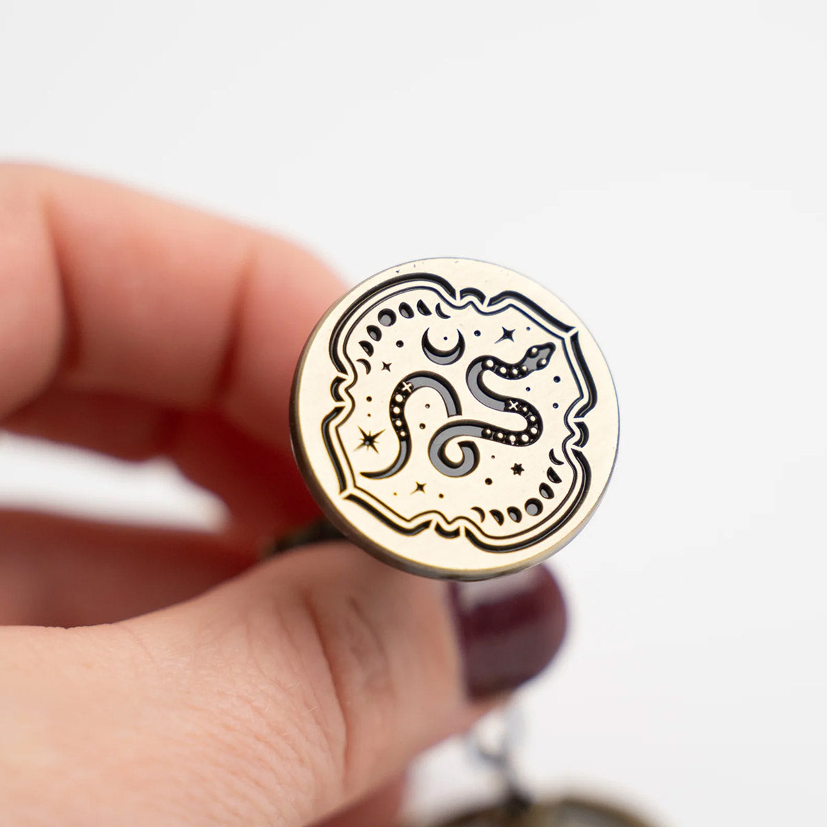 Archer & Olive Wax Seal Pendant - Detail 