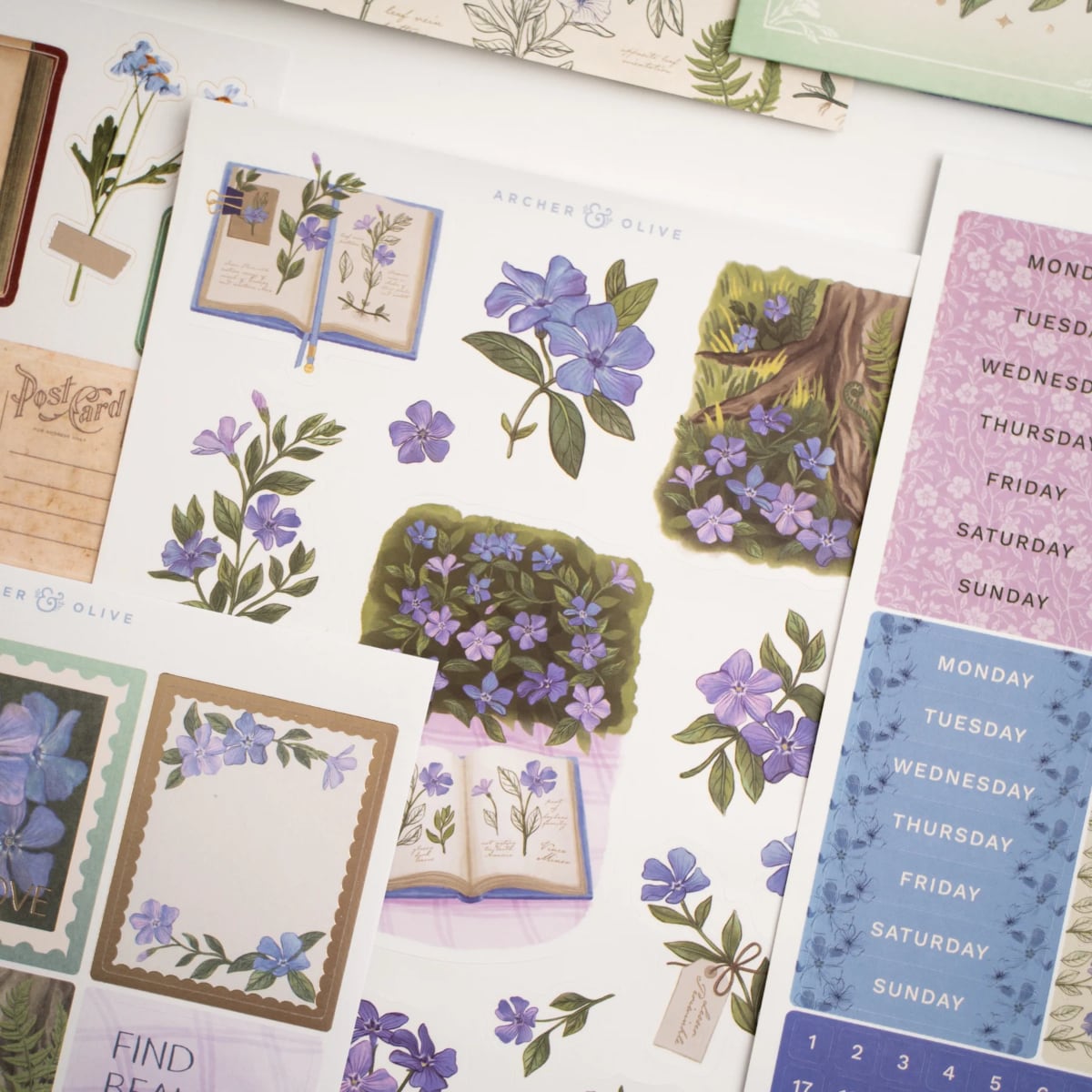 Archer & Olive Wild Periwinkle Kit