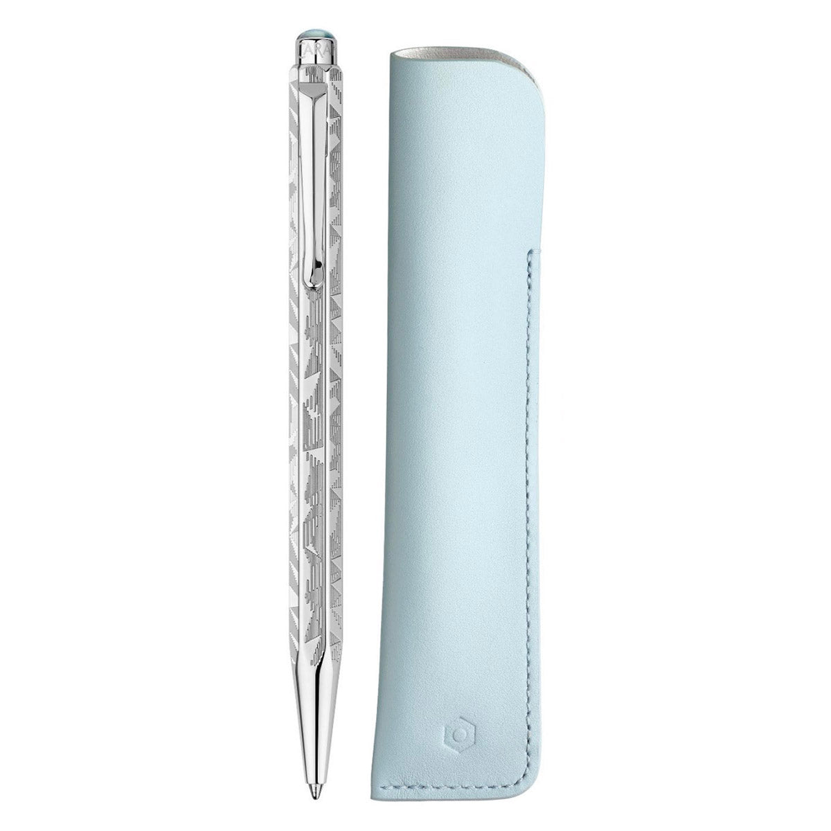 Caran d'Ache Ecridor Alpine Frost Ballpoint & Leather Case