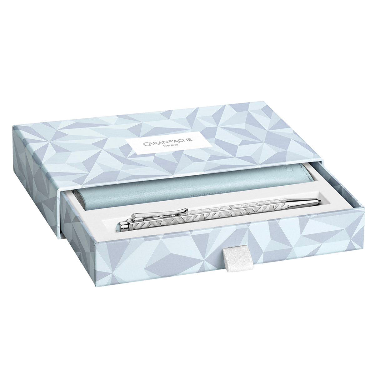 Caran d'Ache Ecridor Alpine Frost Ballpoint & Leather Case