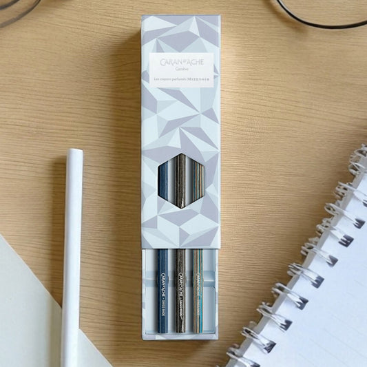Caran d'Ache Scented Pencils La Maison Alpine Frost