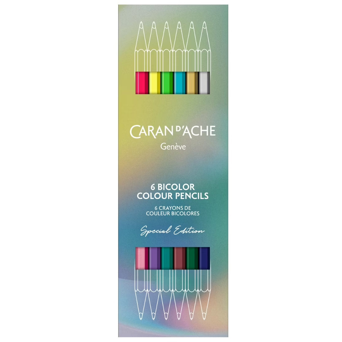 Caran d'Ache Bicolor Kleurpotloden - Claim Your Style