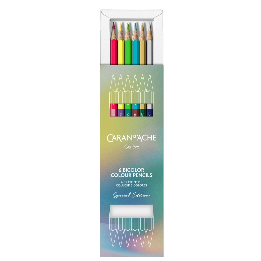 Caran d'Ache Bicolor Kleurpotloden - Claim Your Style