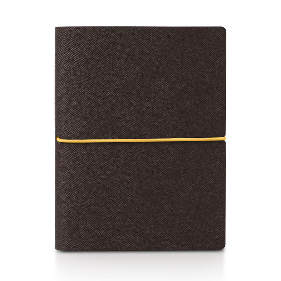 Ciak Plus Notebook Medium Brown - Gelinieerd