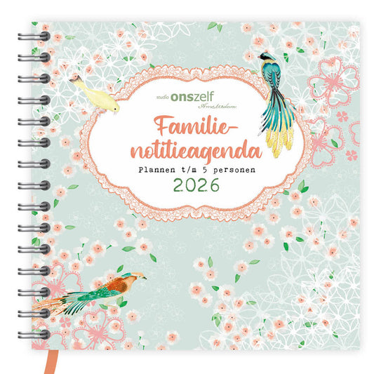 Comello Familie Agenda 2026 - Sweet Birds