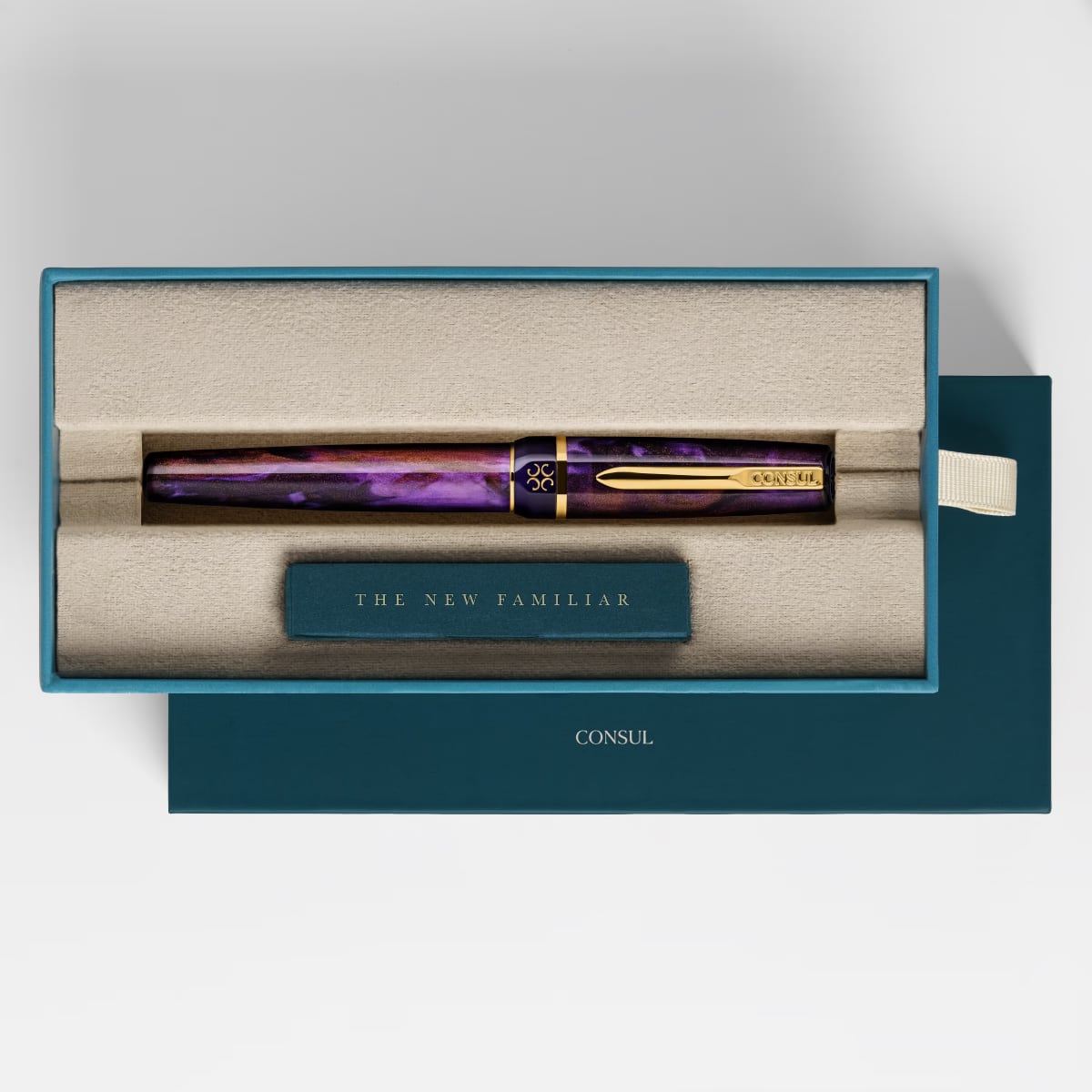 Consul Fountain Pen Elan Claret - In Geschenkverpakking