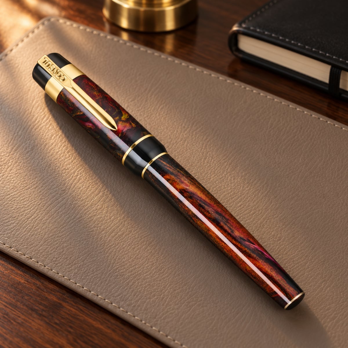 Consul Fountain Pen Guardian Ember - Sfeerfoto