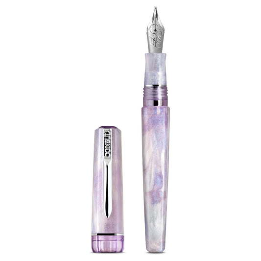Consul Fountain Pen Origin Vesper - Vulpen Open op witte achtergrond