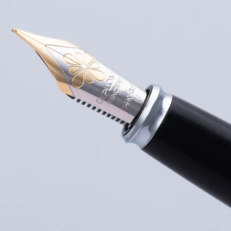 Diplomat Aero Nib 14k Gold - Matt Black