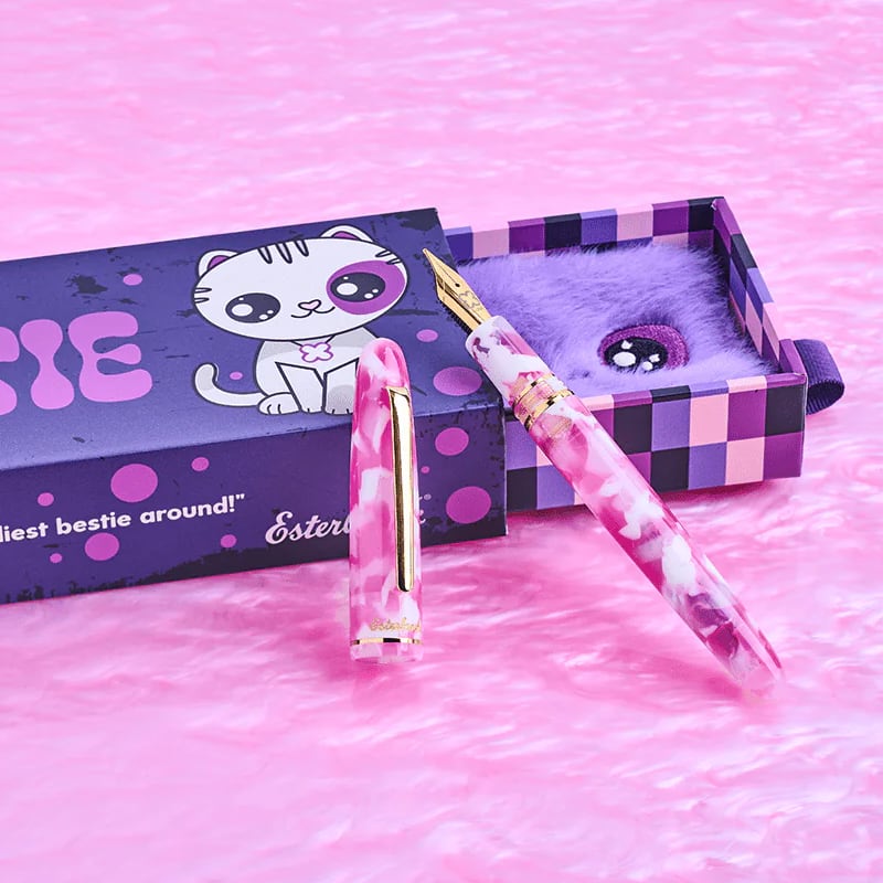 Esterbrook Estie Bestie Bubble Gum Pink GT Fountain Pen - Verpakking