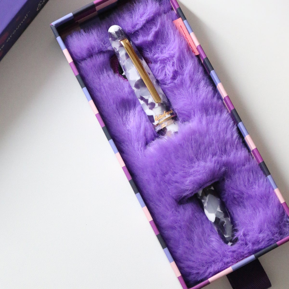 Esterbrook Estie Bestie Sugar Plum Purple GT Fountain Pen - Vulpen in Geschenkverpakking
