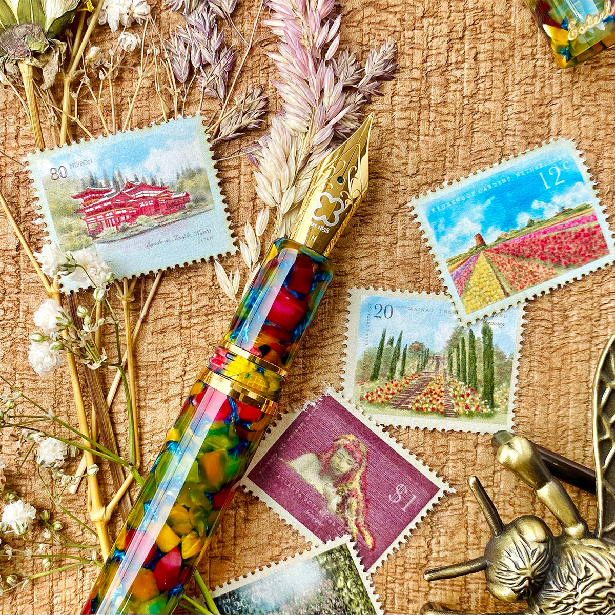 Esterbrook Estie Botanical Gardens GT Fountain Pen - Sfeerfoto