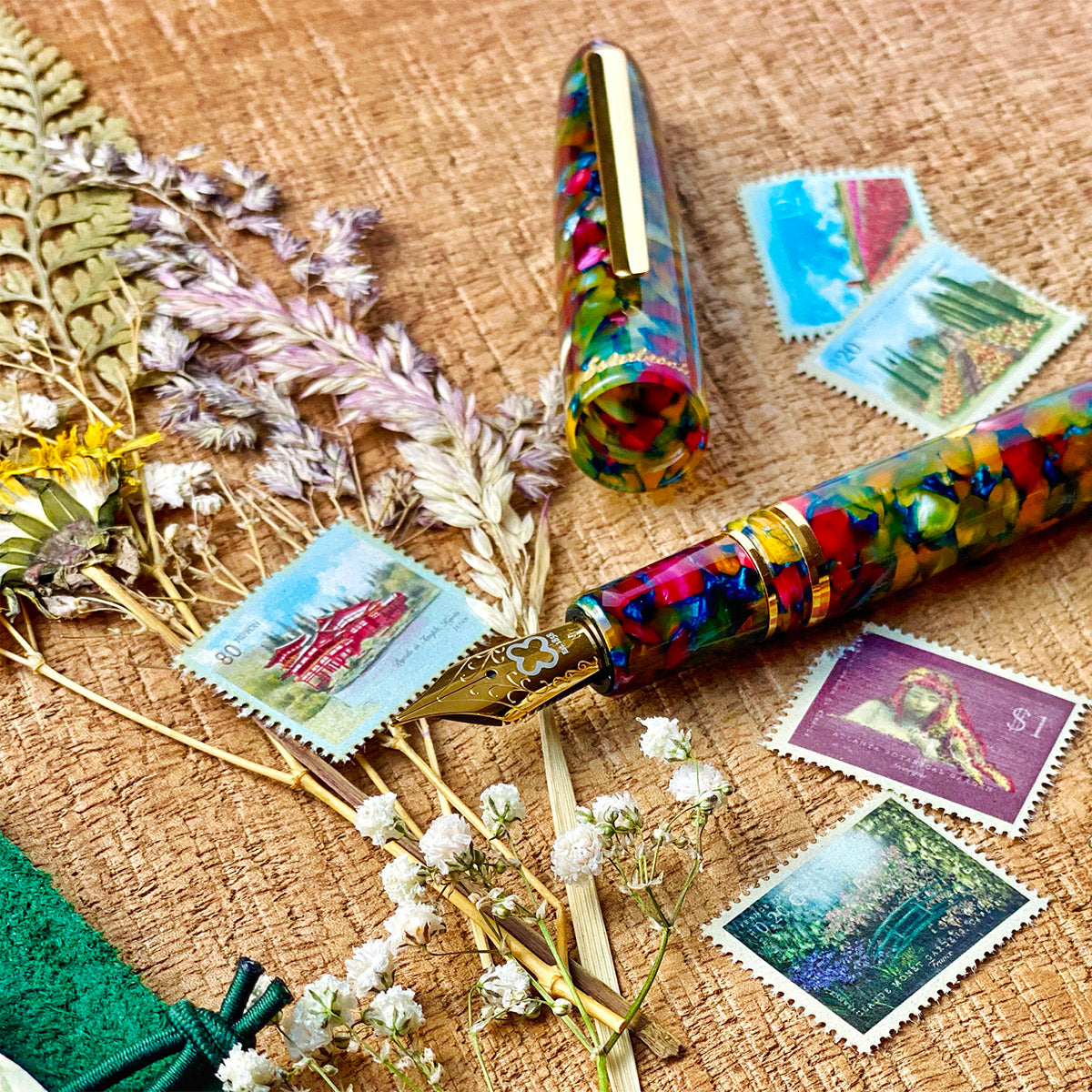 Esterbrook Estie Botanical Gardens GT Fountain Pen - Sfeerfoto