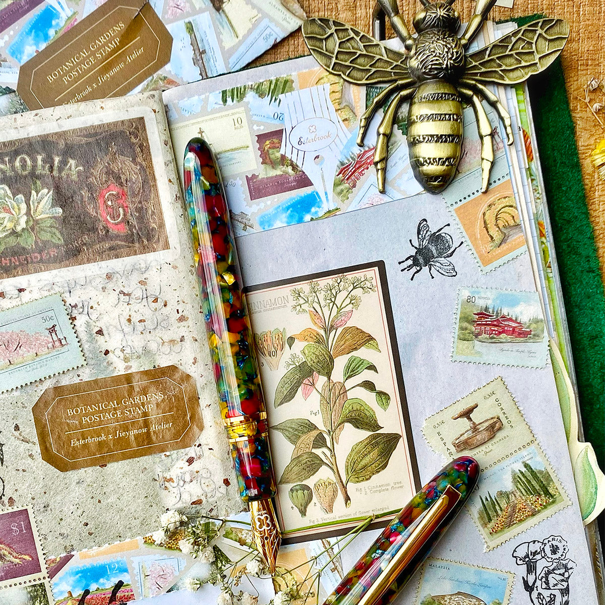 Esterbrook Estie Botanical Gardens GT Fountain Pen - Sfeerfoto