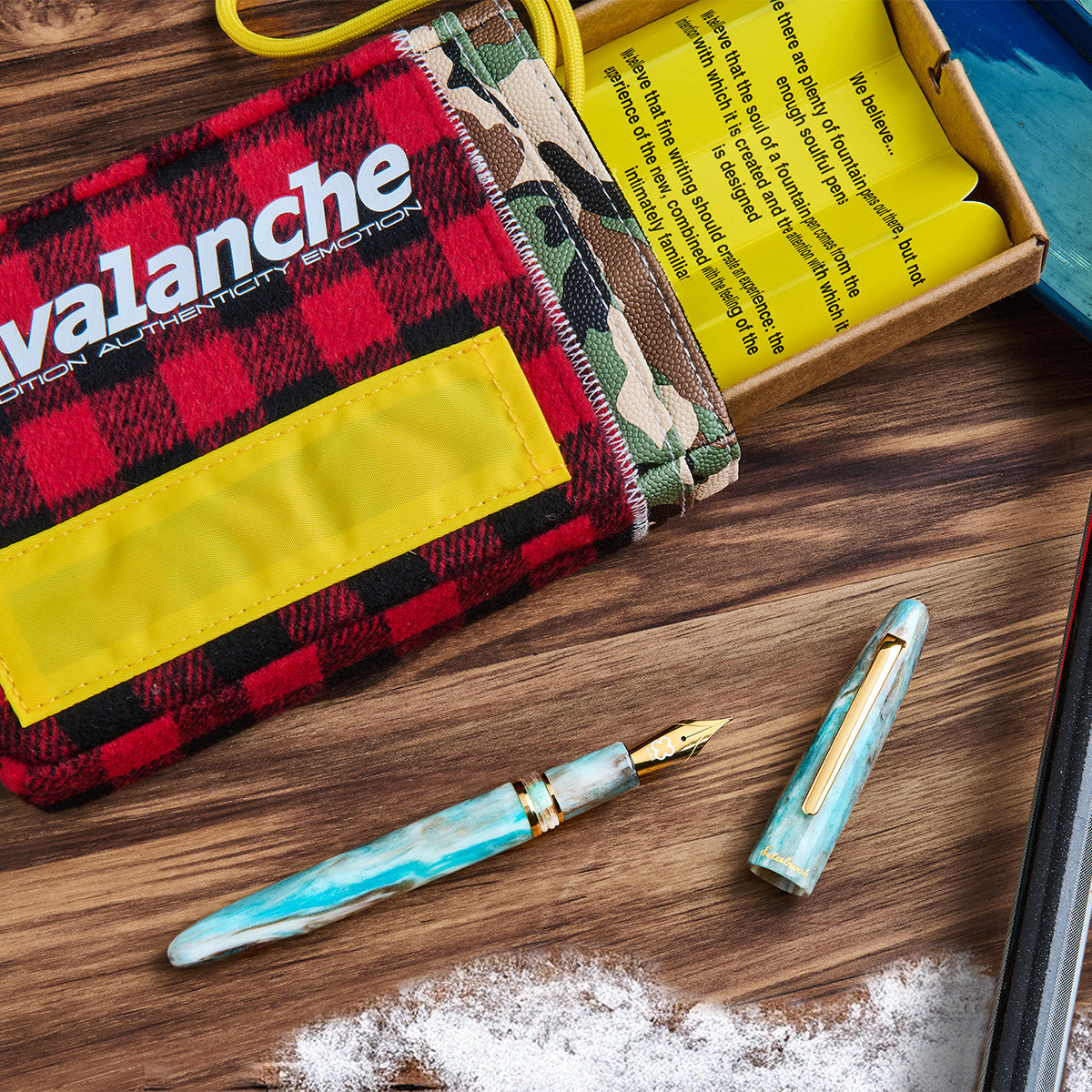 Esterbrook Estie Avalanche GT Fountain Pen - Sfeerfoto