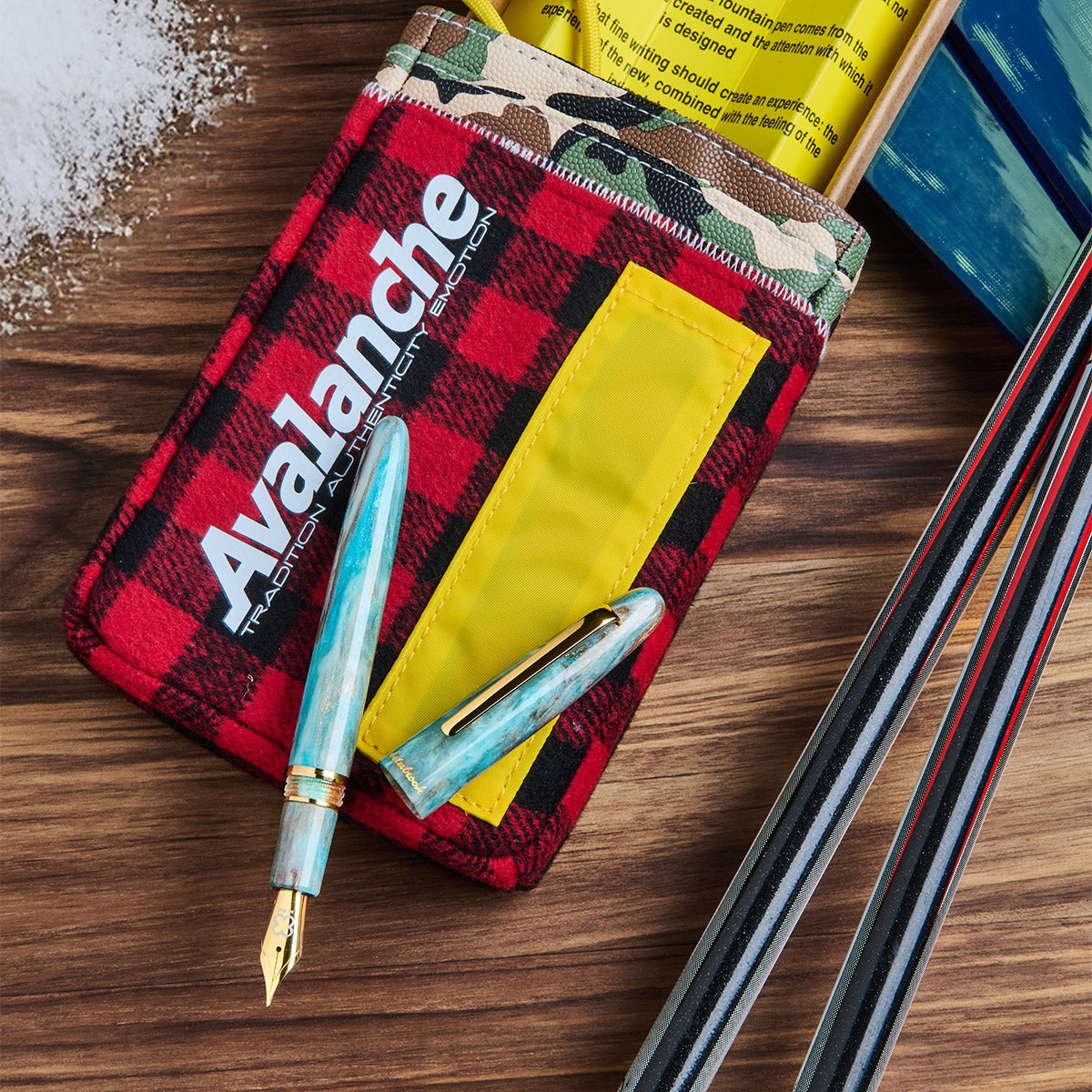 Esterbrook Estie Avalanche GT Fountain Pen - Sfeerfoto