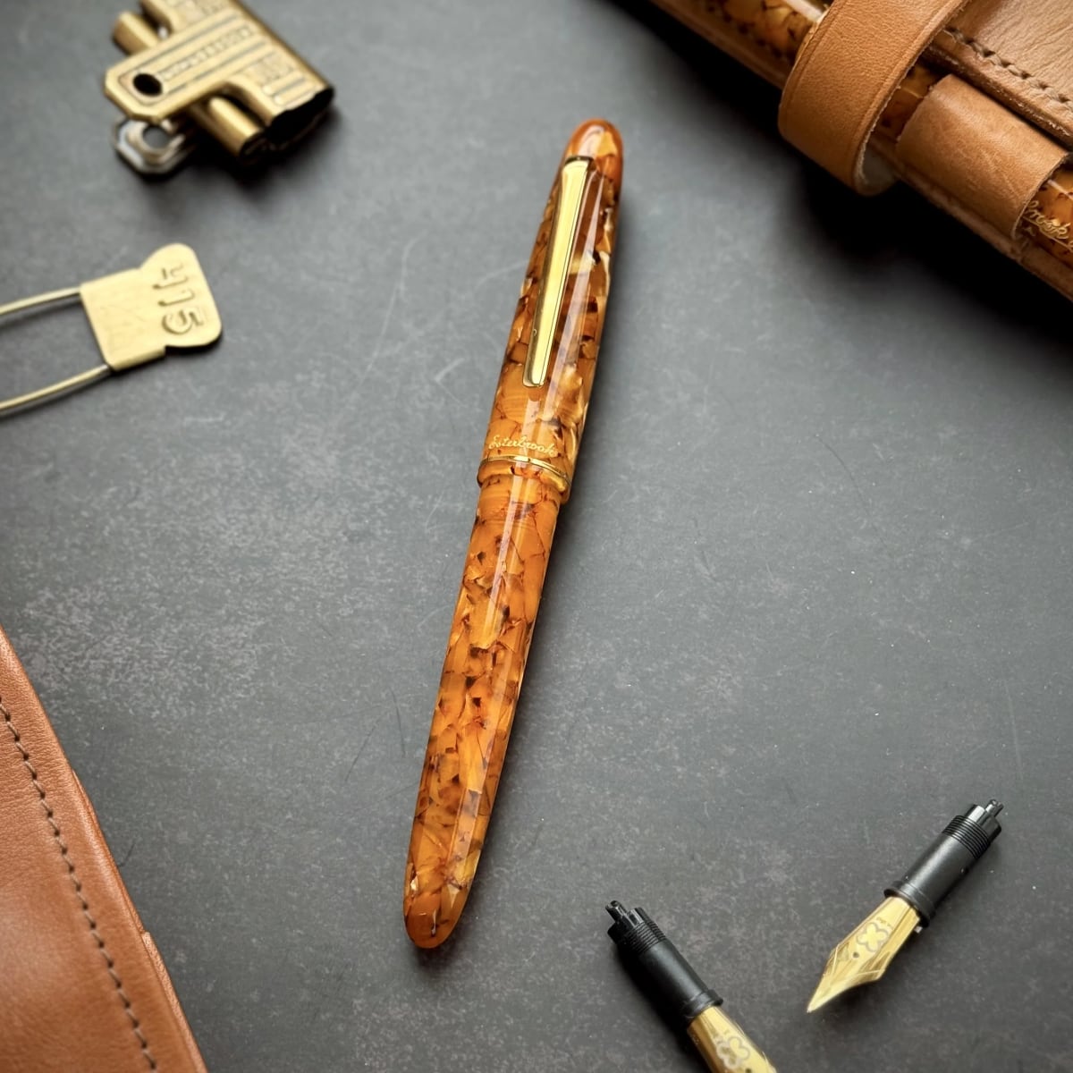 Esterbrook Estie Honeycomb GT Fountain Pen - Sfeerfoto