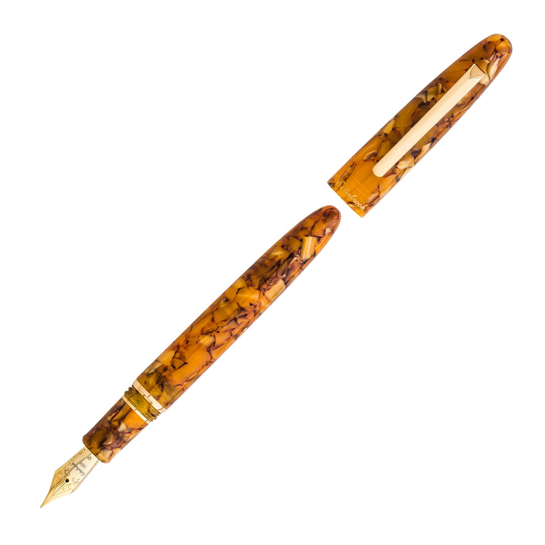 Esterbrook Estie Honeycomb GT Fountain Pen - Open vulpen met losse dop