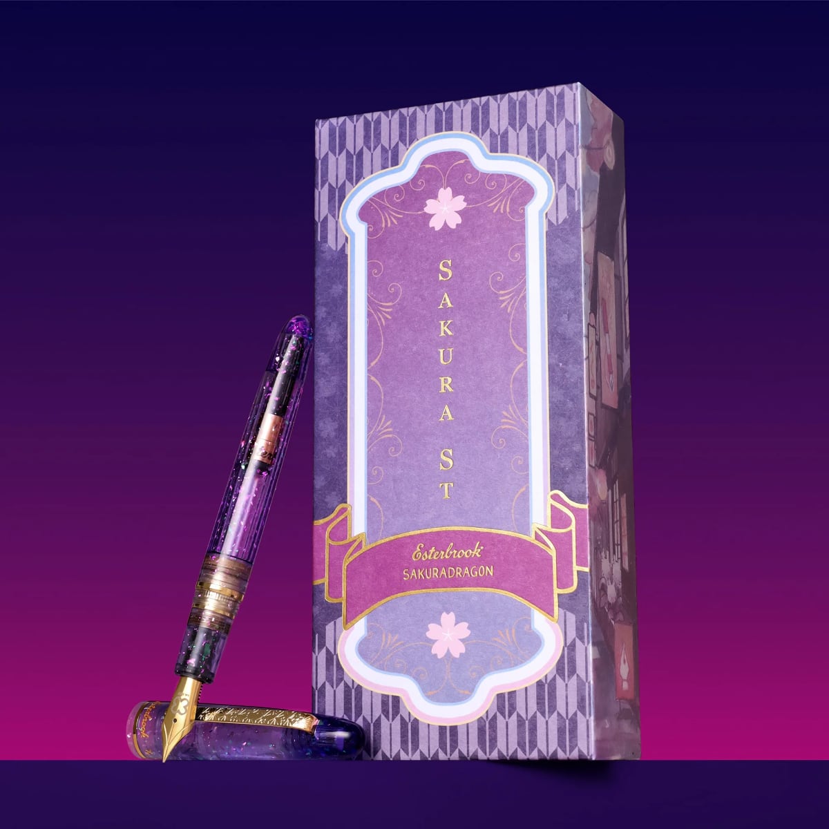 Esterbrook Estie Sakura Street GT Fountain Pen - Verpakking