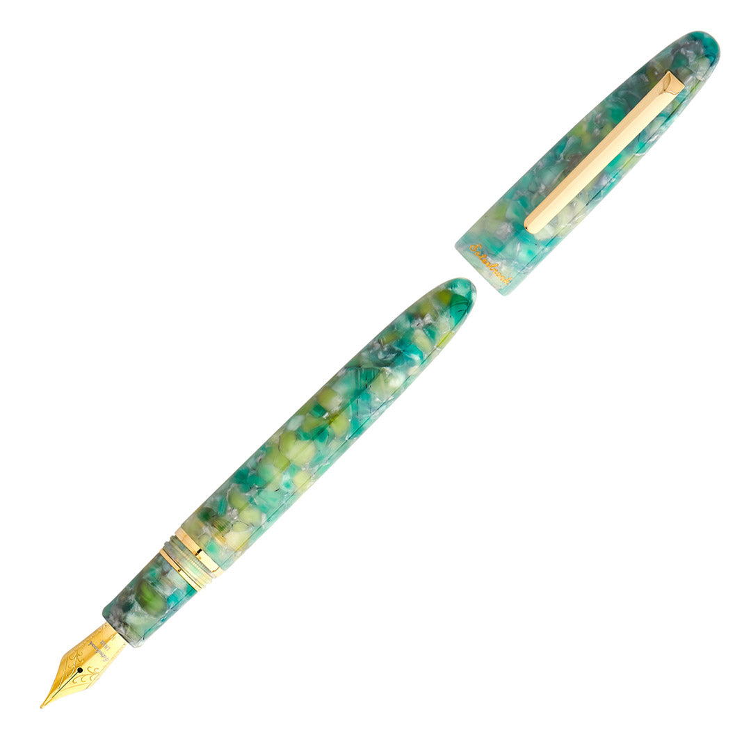 Esterbrook Estie Sea Glass GT Fountain Pen - Met dop los van de vulpen