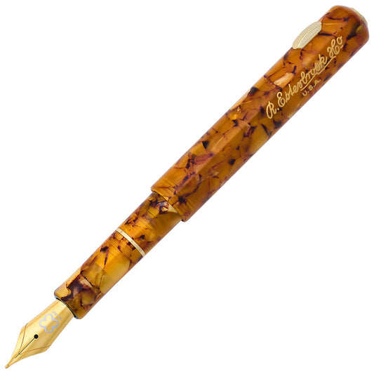 Esterbrook Fountain Pen Niblet - Honeycomb - Vulpen open op een witte achtergrond