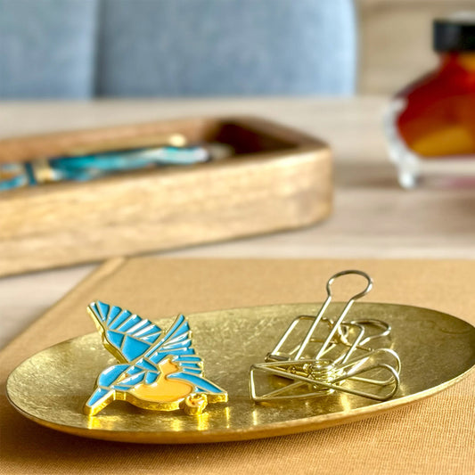 Esterbrook Label Pin - Kingfisher BUNGU BOX [Limited Edition] [PRE-ORDER]