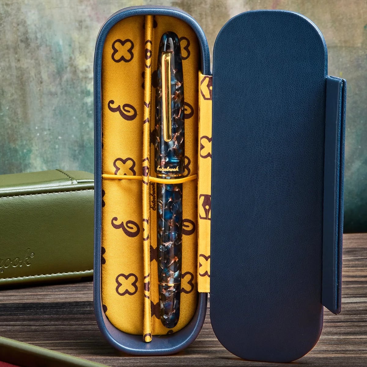 Esterbrook Double Pen Nook Dandelion Blue - Sfeerfoto