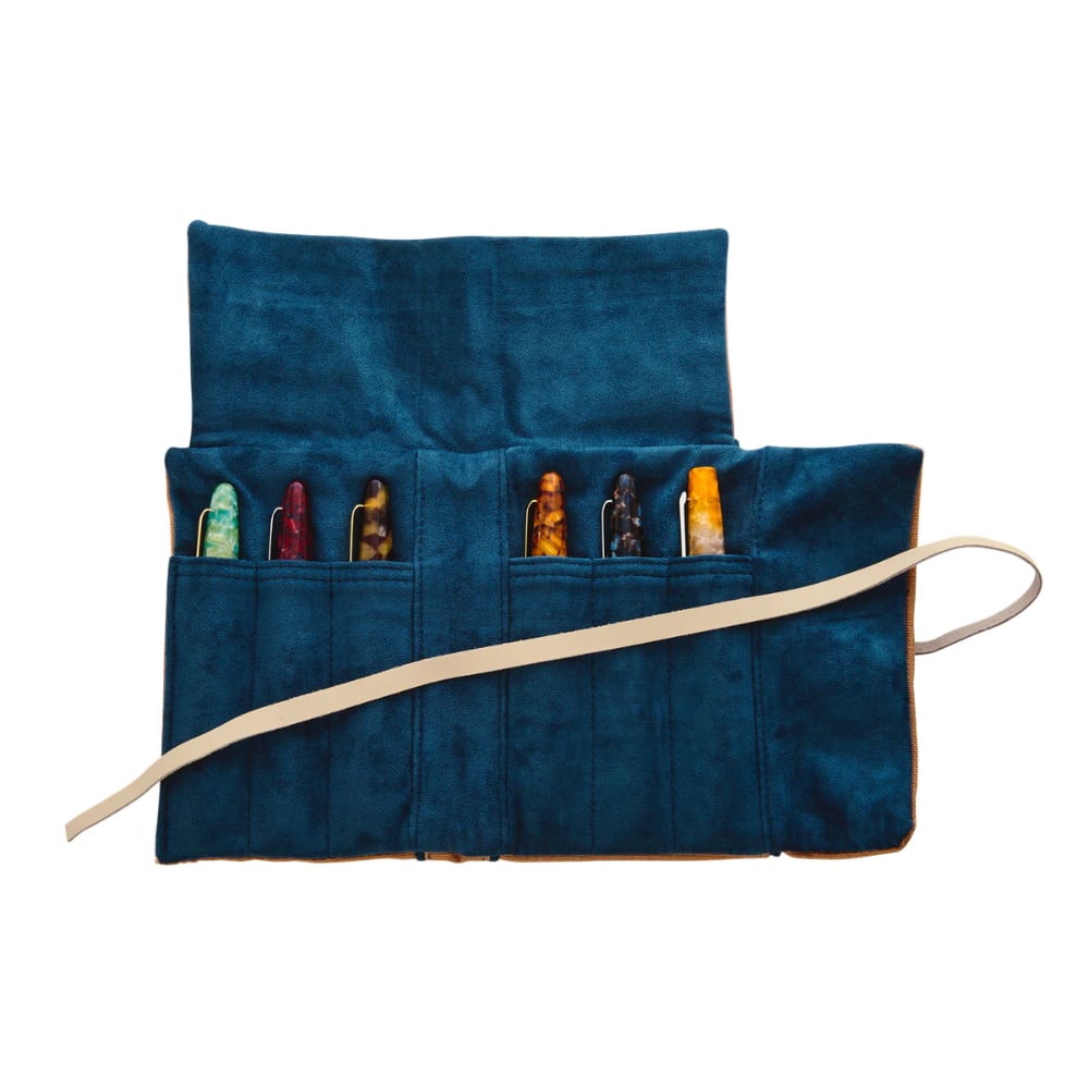Esterbrook Pen Roll - Tan - Inhoud van het etui